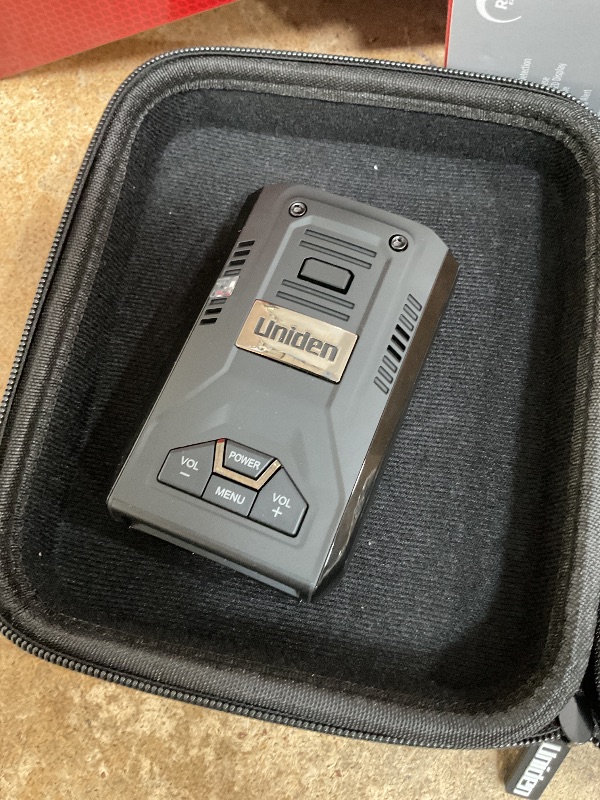 Photo 1 of **MISSING PARTS** Uniden R3 EXTREME LONG RANGE Laser/Radar Detector, Record Shattering Performance, Built-in GPS w/ Mute Memory, Voice Alerts, Red Light & Speed Camera Alerts, Multi-Color OLED Display , Black