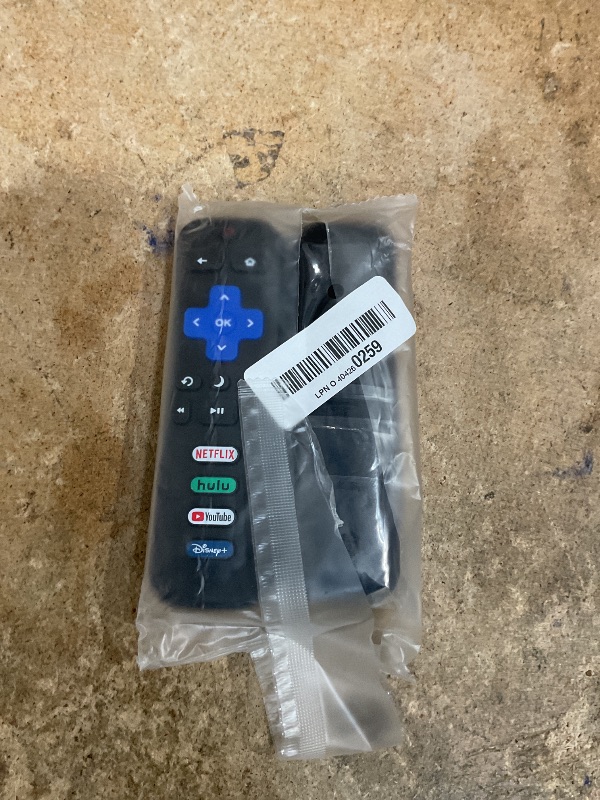 Photo 1 of (Pack of 2) Replacement-Remote-Control for Roku-TV,Compatible for TCL Roku/Hisense Roku/Onn Roku/Philips Roku Smart TVs(Not for Roku Stick and Box)