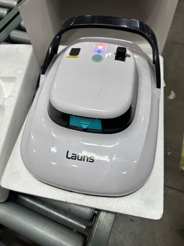 Photo 1 of (2025 Upgrade) Launs S1 Cordless Robotic Pool Cleaner, Dual Motors & Suction Ports Automatic Pool Vacuum Robot Lasts up to 90 Min, Self-Parking Ideal for Above Ground Pools (New)