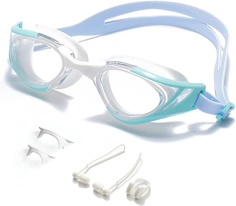 Photo 1 of  Swim Goggles, Super Clear View,Goggles Swimming Adult, Suitable for All Kinds of Swimming Programs