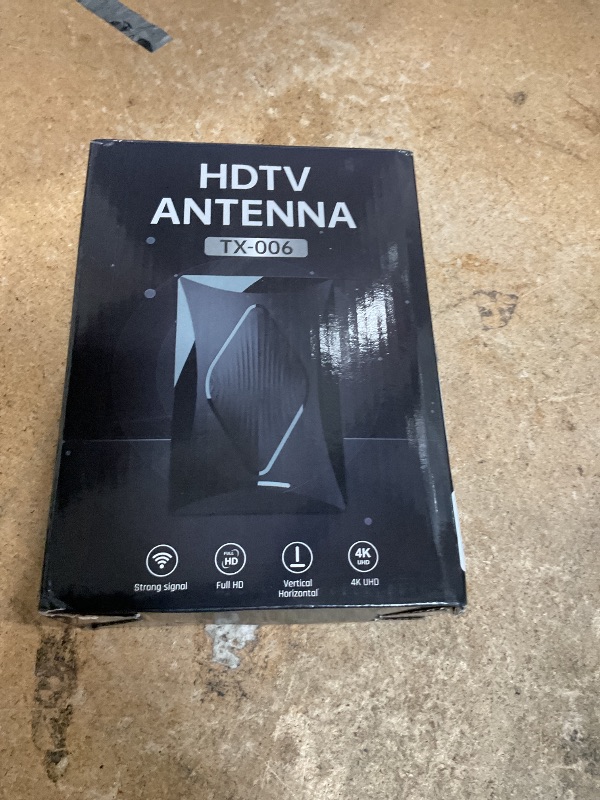 Photo 1 of 2025 TV Antenna Indoor Antenna for Smart TV, 2200+ Miles Long Range Reception tv Antenna with Amplifier Signal Booster for Local Channels, Clear Reception for 4K 1080p HD