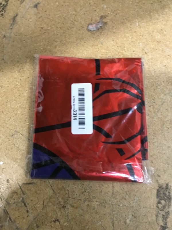 Photo 1 of 12pcs Spider Balloons, 18 Inch Spider Web Foil Balloons Red and Blue Party Decorations for Boys Girls Man and Friends 4th 3 Years Old Birthday Halloween Theme Party Supplies