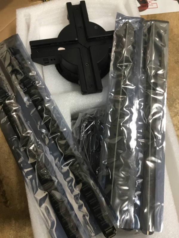 Photo 1 of 3D Hologram Fan, Hologram Fan Projector Screwless Led Lights with App and WiFi, Remote Control, HD LED 2000*1444PX Resolution for Bar, Shop, Halloween, Christmas, (22 "(WiFi+remote control+Bluetooth))