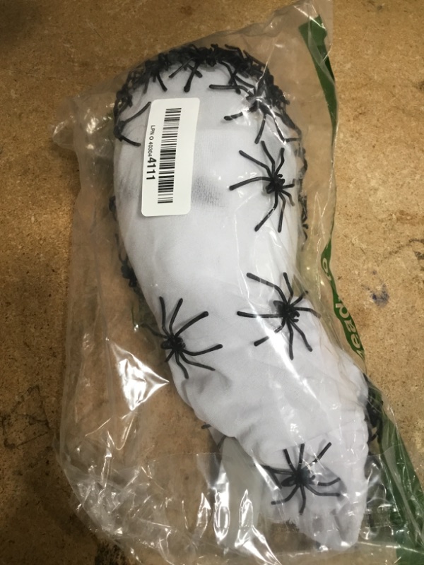 Photo 1 of **PARTIAL SET ONLY 1 ** Kiddokids Premade 3 Large Halloween Decoration Light-up Spider Hanging Egg Sacs (33.5") for Sacks Props Indoor Outdoor Décor (No Assembly Needed)