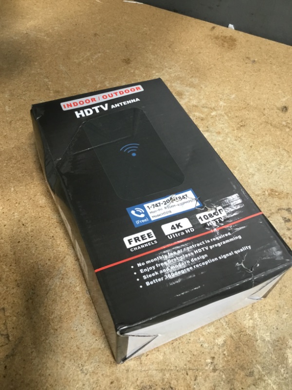 Photo 1 of 2025 Upgraded TV Antenna Indoor, 2800+ Miles Range Digital Antenna for Smart TV Indoor, HDTV Antenna for Local Channels with Amplifier, Outdoor Antenna Support 8K 4K 1080p All TVs -38FT Coax Cable