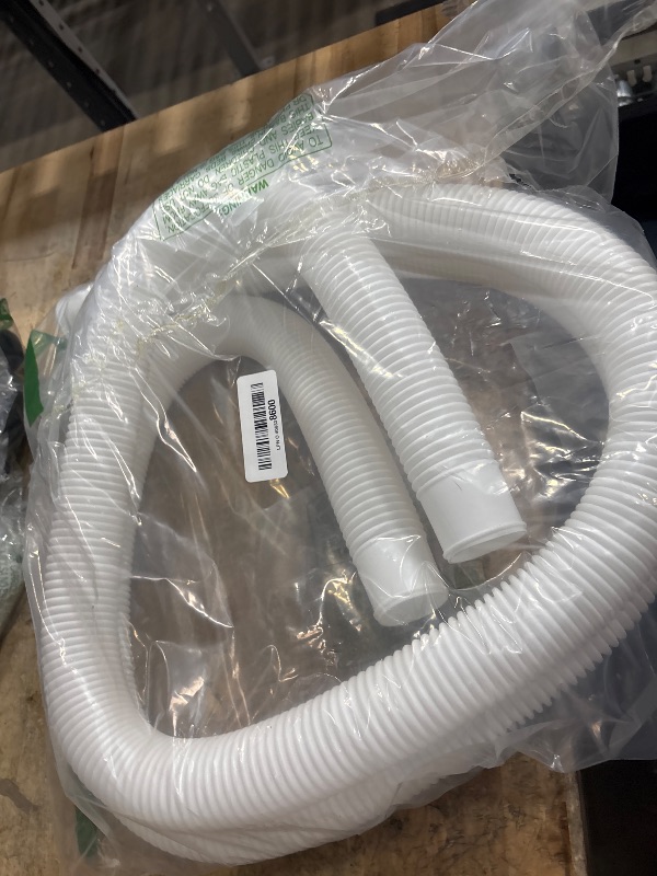 Photo 1 of 1.5 Inches Pool Hoses for Above Ground Pools, 2 Pack 1-1/2" Diameter Pool Pump Replacement Hose 59" Long Filter Pump Hose Compatible with 1.5" Pool Hose Pump (2)LPNO406338600
