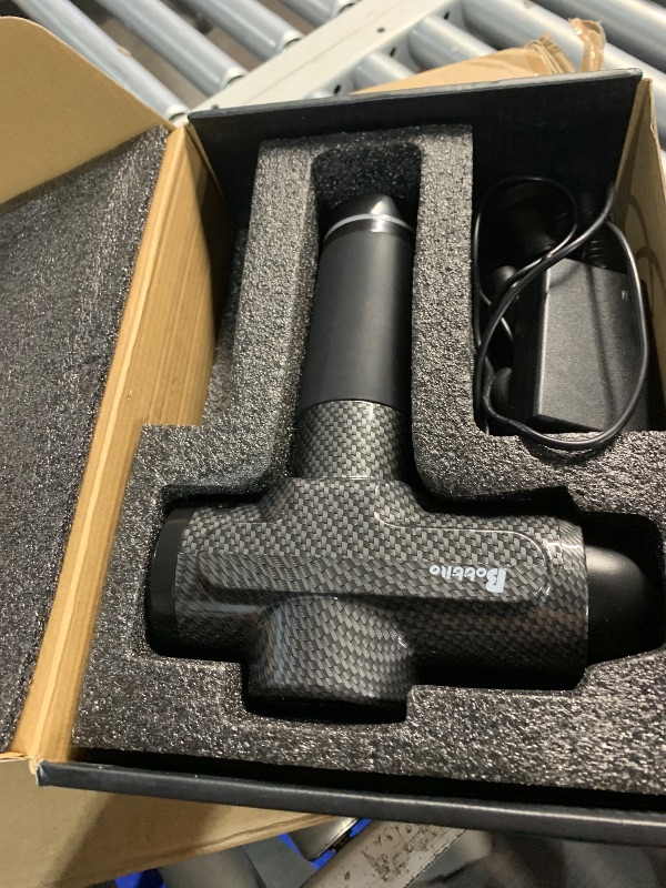 Photo 1 of ***(PARTS ONLY/ MISSING PARTS/ NON FUNCTIONAL)***TOLOCO Massage Gun, Upgrade Deep Tissue Back Massager with 10 Replacement Heads, Percussion Massage Guns for Athletes for Pain Relief, Super Quiet Electric Massager for Treatment, Relax, Carbon