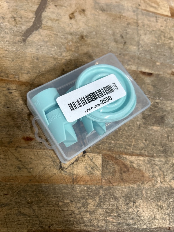 Photo 1 of [8-Count] Papablic Duckbill Valves and Silicone Membrane Compatible with Spectra S1, S2 and 9 Plus Breastpumps, Not Original Spectra Pump Parts, BPA/DEHP Free, Blue
