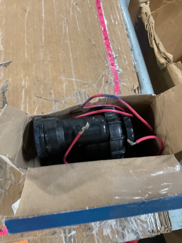 Photo 1 of ***(PARTS ONLY/MAJOR DAMAGE/ NON FUNCTIONAL)***Hunter PGV-ASV 3/4" Anti-Siphon Irrigation Valve with Flow Control, Reinforced Nylon Bonnet, Leak-Free Diaphragm, 3/4" FPT, DC Solenoid Compatible, Professional Grade Sprinkler Valve