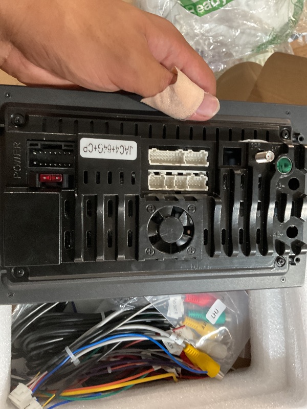 Photo 1 of (PARTS) (NOT FUNCTIONAL) 8 Core 4G+64G Android Double Din Car Stereo with 5G WiFi/DSP/Carplay/Android Auto, 9 inch 1280 * 720P IPS Touch Screen Radio with Bluetooth 5.0 FM/RDS Mirrorlink Backup Camera