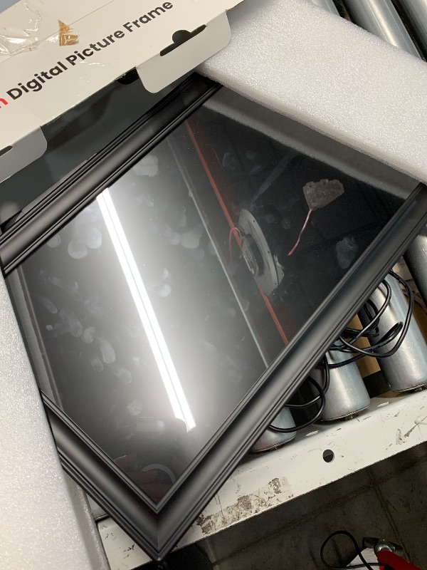 Photo 1 of (used) 64GB 15.6" Frameo Digital Picture Frame WiFi, Large Electronic Photo Frames 1920 x 1080 IPS FHD Touch Screen