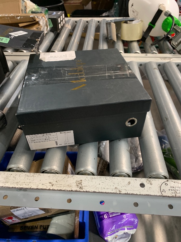 Photo 1 of ***(HEAVILY USED/ MINOR DAMAGE)***Modatope Black Platform Boots for Women Knee High Chunky Heel Womens Boots Heeled Rounded Toe Tall Boots with Side Zipper Size 7.5