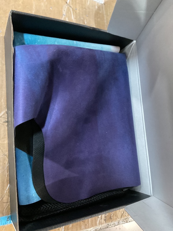 Photo 1 of **SMALL**June & Juniper Travel Yoga Mat Foldable Lightweight - Thin Light Non-Slip Travel Yoga Mat Eco (ocean breeze)