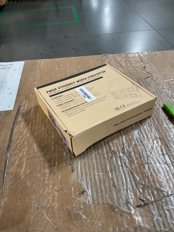 Photo 1 of (PARTIAL SET) (UNTESTED) A Pair of 1.25G/s Bidi Gigabit Single-Mode Fiber Ethernet Media Converter with 2PCS Bidi SFP LC Transceiver Module Included, 10/100/1000Base-Tx to 1000Base-SX SMF RJ45 to SFP Slot up to 30KM