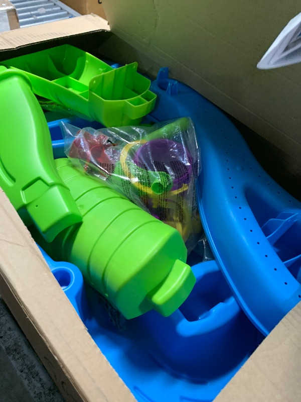 Photo 1 of ***FOR PARTS ONLY***USED - INCOMPLETE - 
Step2 Rain Showers Splash Pond Toddler Water Table, Kids Water and Sand Activity Sensory Playset, Summer Outdoor Toys, 13 Piece Toy Accessories, For Toddles 1.5+ Years Old