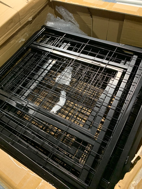Photo 1 of (used)(see all images) Dog Playpen,32/40/45 Inch Height in Heavy Duty, Folding Indoor Outdoor Anti-Rust 