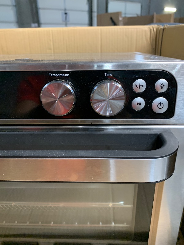 Photo 1 of (used)(see all images) Panasonic FlashXpress Family Size Air Fryer Toaster Oven Combo, 11 Cooking Functions