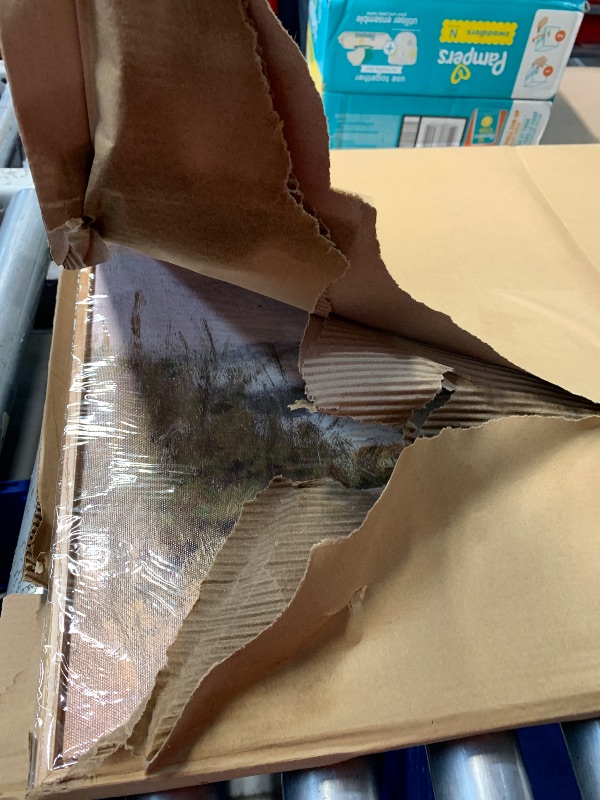 Photo 1 of crmotu Beach Framed Wall Art, Coastal Landscape Canvas Prints, Ocean Wave Vintage Wall Decor, Nature Scenery Rustic Wall Paintings for Living Room Bedroom Bathroom Kitchen Decorations 20x30in