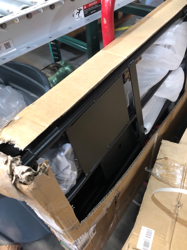 Photo 1 of (PARTIAL SET) (UNTESTED) MeeFar High Rail Trailer Folding Hitch Mount Cargo Carrier Basket 60" X 24" X 14"+Waterproof Cargo Bag 20 cu ft(59" 24" 24"), Capacity of 500 Lbs with Hitch Stabilizer, Net, Lock and Straps