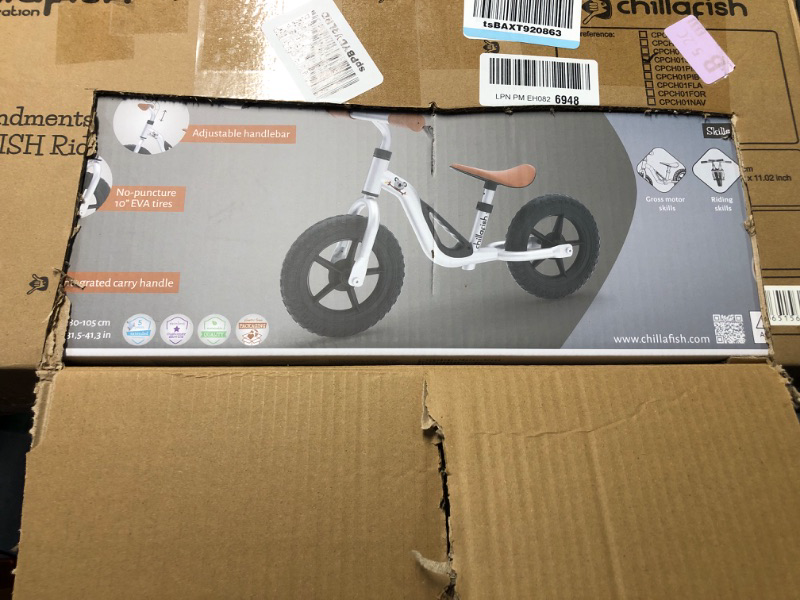 Photo 1 of (partial set) (untested) Chillafish Charlie Baby Balance Bike for Ages 18-48 Months, Lightweight Frame, Toddler Bicycle with No-Puncture Tires, Adjustable Seat & Handle Bars