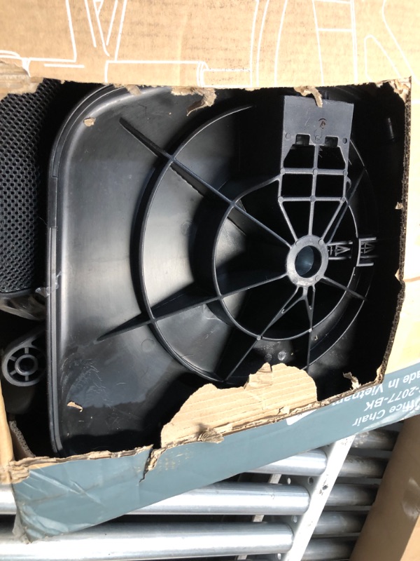 Photo 1 of ***(PARTS ONLY/ MISSING PARTS/ NON FUNCTIONAL)***
DUMOS Armless Desk Chairs with Wheels, Ergonomic Adjustable Home Office Swivel Rolling Task Chair No Arms, Comfy Mesh Mid Back Computer Work Vanity Desk Seat for Small Spaces, Black