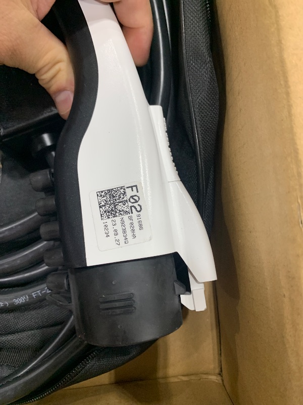 Photo 1 of ***STOCK PHOTO FOR REFERENCE ONLY***AplysiaTech Level 2 Fast EV Charger, 240V, 50Amp, 12KW Adjustable Current & Schedule Charging,Home Wall Mount Electric Vehicle Charging Station,SAE J1772 Charger, NEMA14-50P with 25ft Premium Cable.