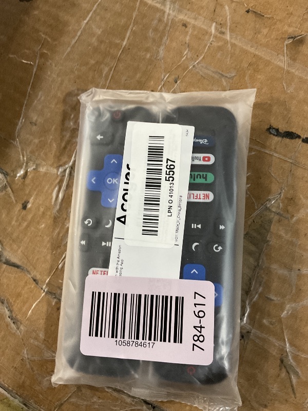 Photo 1 of (Pack of 2) Replacement-Remote-Control for Roku-TV,Compatible for TCL Roku/Hisense Roku/Onn Roku/Philips Roku Smart TVs(Not for Roku Stick and Box)