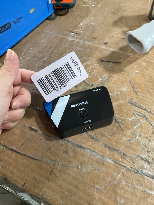 Photo 1 of [Upgrade] HDMI Switch 3 in 1 Out, 4K@60Hz HDMI 2.0 Switch Splitter with 2.6FT Long HDMI Cable, 3-Port HDMI Switcher Selector, Supports 4K 30Hz 3D 1080P HDCP2.2 for PS5 Xbox DVD Player Fire Stick PC