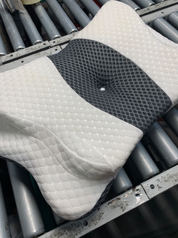Photo 1 of (used)(see images) CHxxy Memory Foam Pillows, Cervical Pillow for Neck and Shoulder Pain Relief, Ergonomic Contour Bed Pillow, Soft for Side Sleep Stomach 