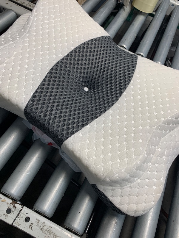 Photo 1 of (used)(see images) CHxxy Memory Foam Pillows, Cervical Pillow for Neck and Shoulder Pain Relief, Ergonomic Contour Bed Pillow, Soft for Side Sleep Stomach 