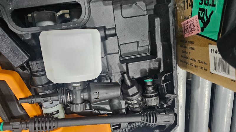 Photo 1 of ****PARTS ONLY**Cordless Pressure Washer Battery Bowered 1060 PSI Compatible with Makita Battery, Portable Power Washer for Cars 5000mAh Brushless Motor & 2.5 GPM High-Pressure Washer, 6-in-1 Nozzle, LCD Screen