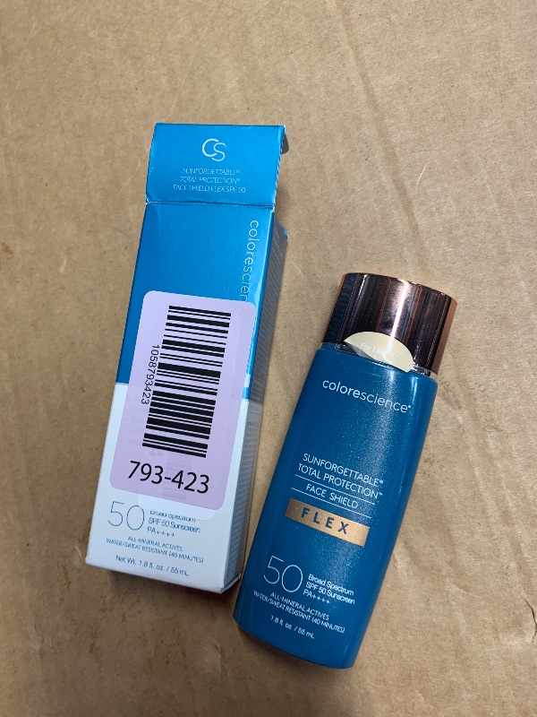 Photo 1 of Colorescience Total Protection Face Shield Flex SPF 50, Zinc Oxide Formula, Light, 1.8 fl. oz.
