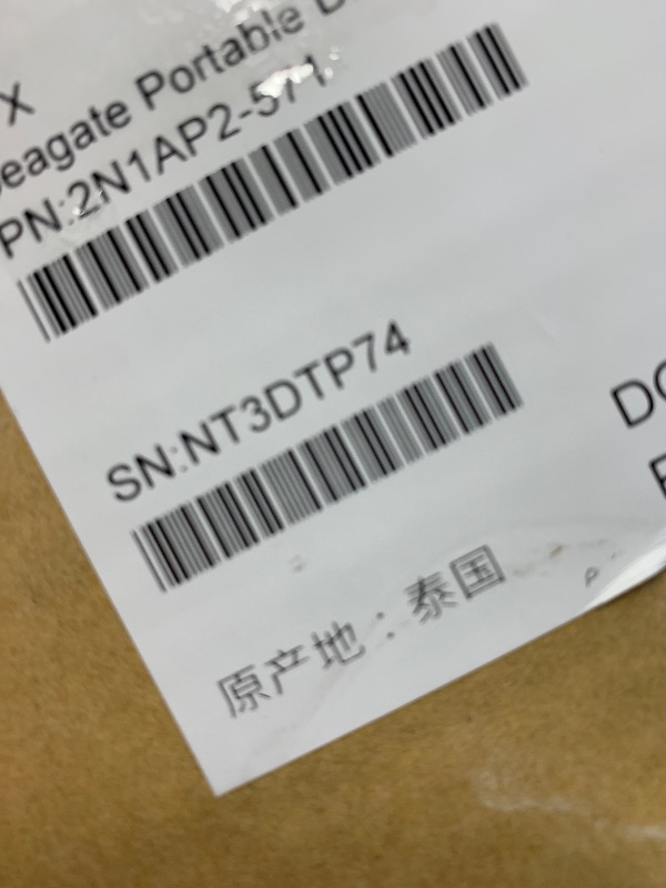 Photo 1 of Seagate Portable 2TB External Hard Drive HDD — USB 3.0 for PC, Mac, PlayStation, & Xbox -1-Year Rescue Service (STGX2000400)