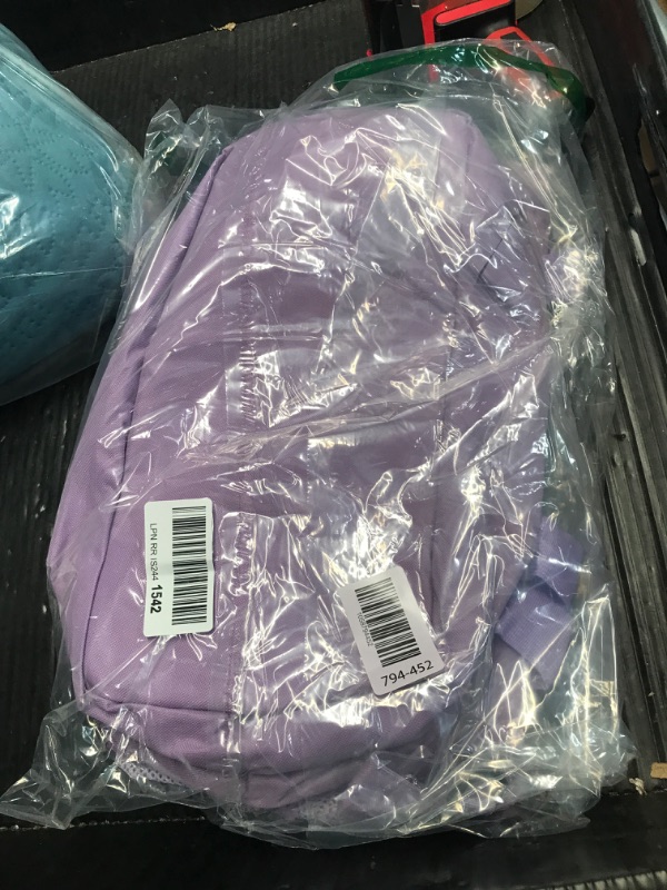 Photo 1 of (USED/FAIR) Abbylike Beach Bag with Cooler Mesh Beach Bags for Women with Zipper and Pockets for Pool Swim Travel Essentials(Purple)