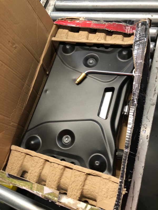 Photo 1 of (PARTS) Coleman Triton 2-Burner Propane Stove, Portable Camping Cooktop with 2 Adjustable Burners & Wind Guards, 22,000 BTUs of Power for Camping, Tailgating, Grilling, BBQ, & More