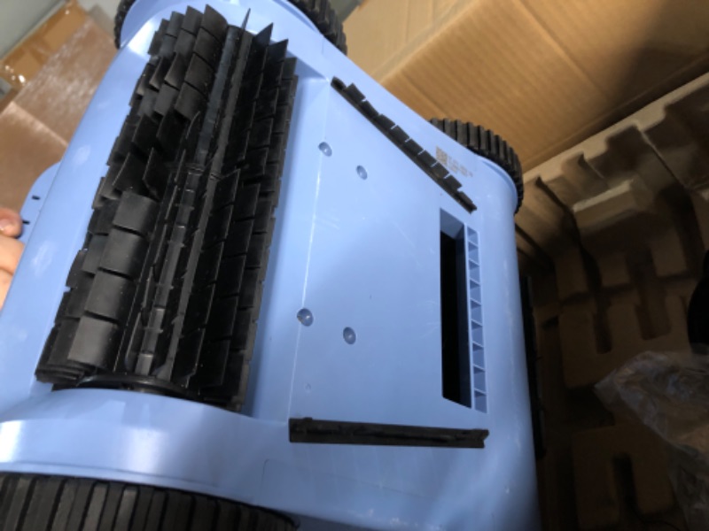 Photo 1 of (2025 New) Robotic Pool Vacuum, Robotic Pool Cleaner for Inground Pools, Pool Robot with Smart Navigation, Floor/Wall/Waterline Cleaning, 180 Mins Runtime for Pool Up to 2100 Sq.ft