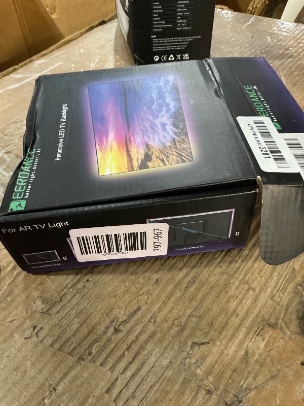 Photo 1 of ***(PARTS ONLY/ NON FUNCTIONAL)***deerdance Smart TV LED Backlight with HDMI2.0 4K60Hz Sync, LED Strip Lights & App Controlled Color Changing for 55-65 inch TVs.