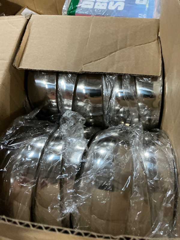 Photo 1 of (USED/FAIR) (PARTIAL SET) Teenyyou 12 Pack 28 oz Stainless Steel Bowls Double Walled Insulated Ice Cream Bowls for Serving Soup Rice Cereal (Bright Style)