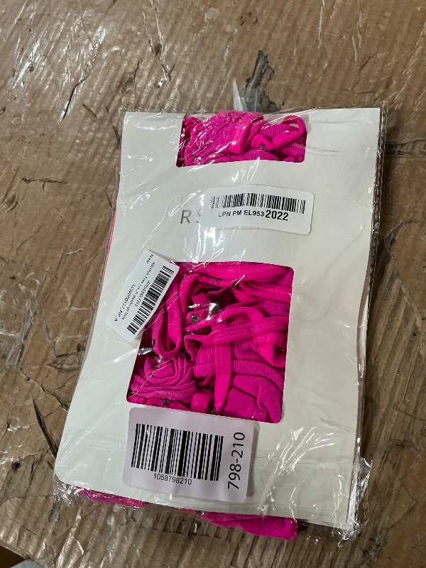Photo 1 of ***(HEAVILY USED/ MINOR DAMAGE)***RSLOVE Sexy Lingerie Sets for Women Fishnet Bodystocking Exotic Sparkle Rhinestone Mesh Bodysuit with Thigh High Stockings Pink