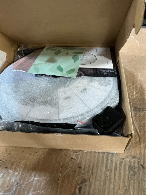 Photo 1 of GAIZERL Remote Control Solar Fountain, 2025 Upgrade 6W Solar Bird Bath Fountain with 4000mAh Battery, Solar Powered Hummingbird Water Fountain Pump with Colorful LED Lights, 7 Nozzles for Garden Decor