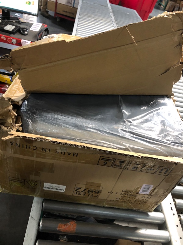 Photo 1 of ********Only has box 1 of 2. Incomplete***** YITAHOME Convertible Sofa Chair Bed, 3-in-1 Sleeper Sofa with Pull-Out Bed, Linen Fabric Single Sleeper Chair with Reclining Backrest and Wide Armrest, Modern Lounge Chair for Small Space, Grey