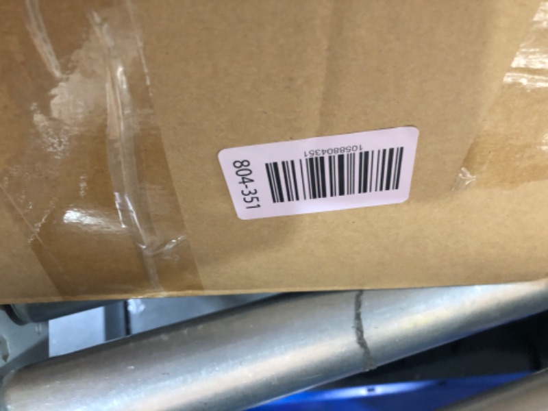 Photo 1 of RollX Foldable Storage Wagon with 4 Balloon Wheels, Rear 13 Inch & Front 7 Inch Beach Tires (Pump Included) - Blue