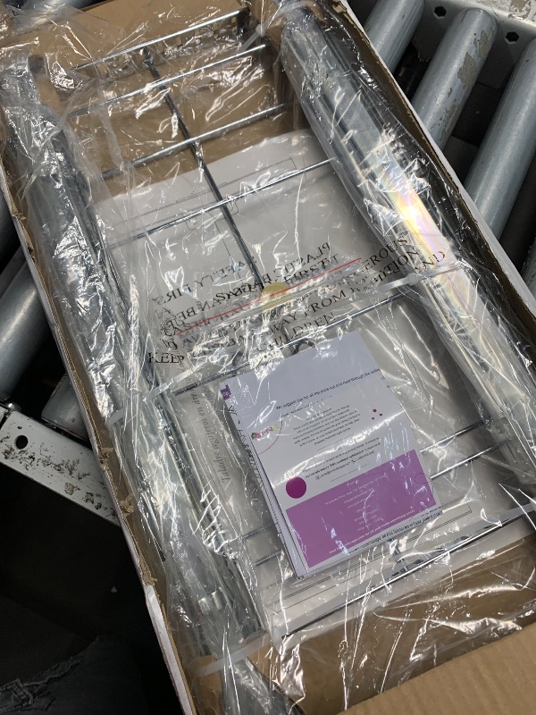 Photo 1 of (missing pieces) HOLDN’ STORAGE Pull Out Organizer for Bakeware, Cutting Board and Trays, Adjustable Dividers -