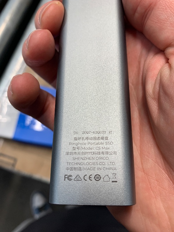 Photo 1 of (DOESN'T CONNECT) ORICO 8TB External SSD, Up to 460MB/s Speed External Solid State Drive, Hanging Hook Design, Plug & Play, USB-C & A 2-in-1 Cable, Portable Storage for Type-C Smartphones, Tablets, Laptops - C5MAX