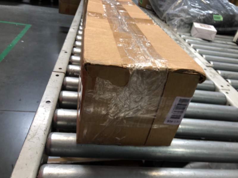 Photo 1 of ***INCOMPLETE - MISSING HANDLES - SEE PICTURES***
Coolaroo Wand Operated Outdoor Roller Shade – Cordless Sun Blocking Window Blind for Patio, Deck, or Sunroom – Fade Resistant, Smooth Wand Operation, Kid-Safe, Hardware Included, 6' x 6', Driftwood