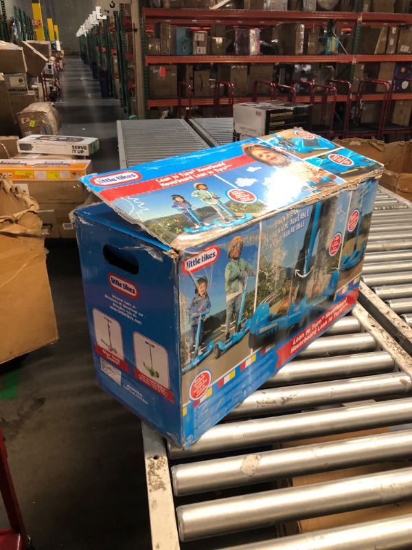 Photo 1 of ***(PARTS ONLY/ NON FUNCTIONAL)***Little Tikes Lean to Turn Hoverboard with Rechargeable Battery, Adjustable Handlebar, Durable Wheels, for Kids, Children, Toddlers, Girls, Boys, Ages 3+ Years