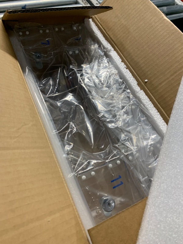 Photo 1 of ***(PARTS ONLY/ MAJOR DAMAGE/ NON FUNCTIONAL)***Singhoow Cell Phone Locker Box with Charging Hole (Size Upgraded) for Classroom Clear Acrylic Phone Storage Cabinet Wall Mounted with Locks, Key, Number for Employee Office School Factory(12 Doors)