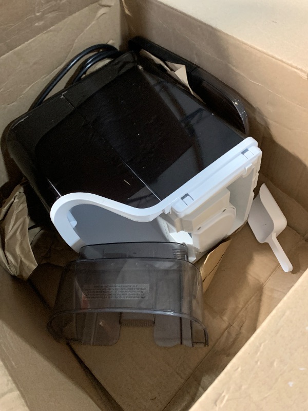 Photo 1 of ***(PARTS ONLY/ MISSING PARTS/ NON FUNCTIONAL)***Electactic Countertop Nugget Ice Maker Pro - 34lbs/24H, Self-Cleaning Pellet Ice Machine with Soft Chewable Ice, One-Touch Operation for Home, Kitchen, Office,Party (Black)