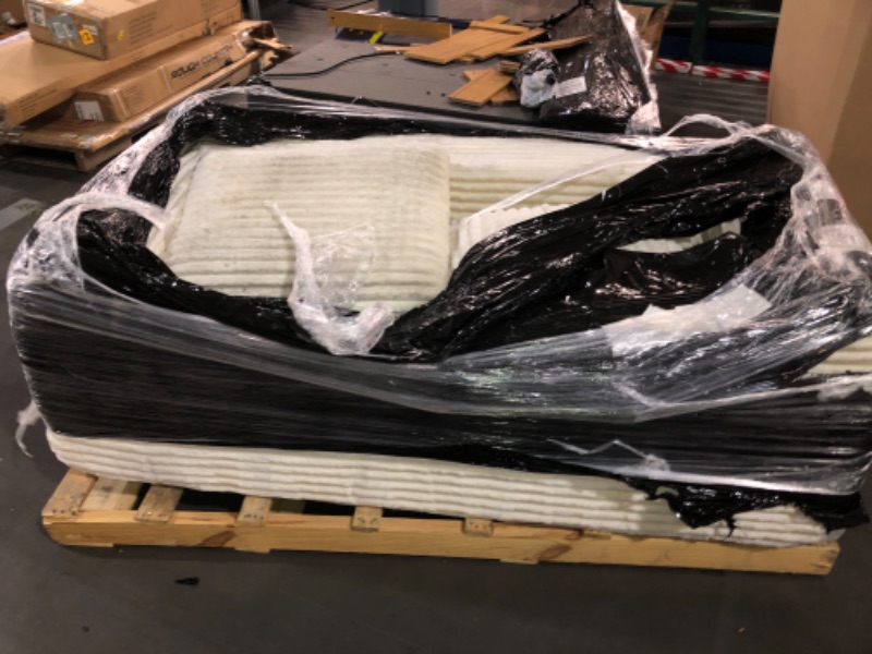 Photo 1 of (TRUCK OR TRAILER PICKUP ONLY)**READ NOTES**
3 Seater Couch for Living Room, 71.3 INCH Fluffy Corduroy Boneless Couch Cloud Loveseat with Wide Armrest, Upholstered Floor Sofa in A Box, No Assembly Required