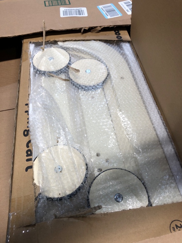 Photo 1 of (missing pieces)(sold for parts) OOOK Baby Push Walker Doll Stroller, Wooden Baby Walker for Girls and Boys, Kids Shopping Cart for Toddlers, Kids Stand Learning Walker with 4 Wheels